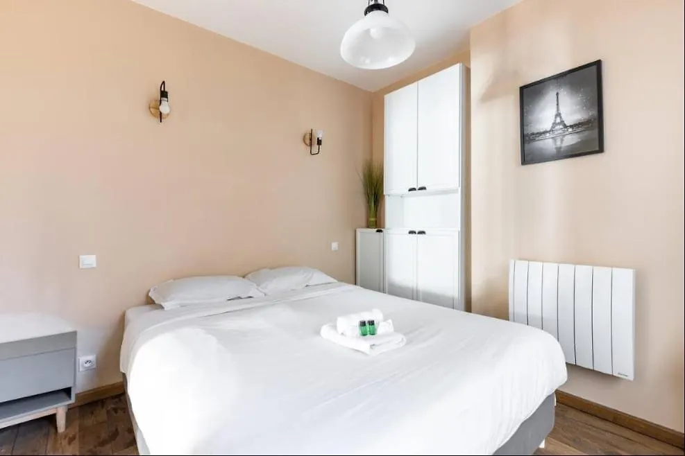 Aqueduc Gare Du Nord Charming Apartment 4P 1Br Paris